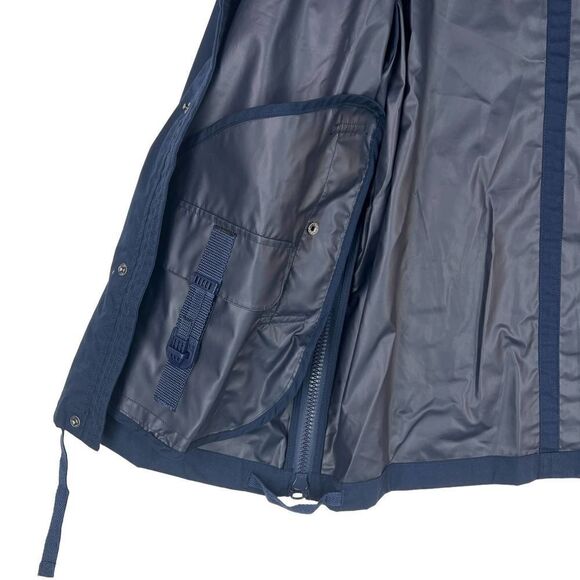 New Sempach Men US L Blue Jacket Hooded Coat Breathable Adjustable Windbreaker - Picture 10 of 16